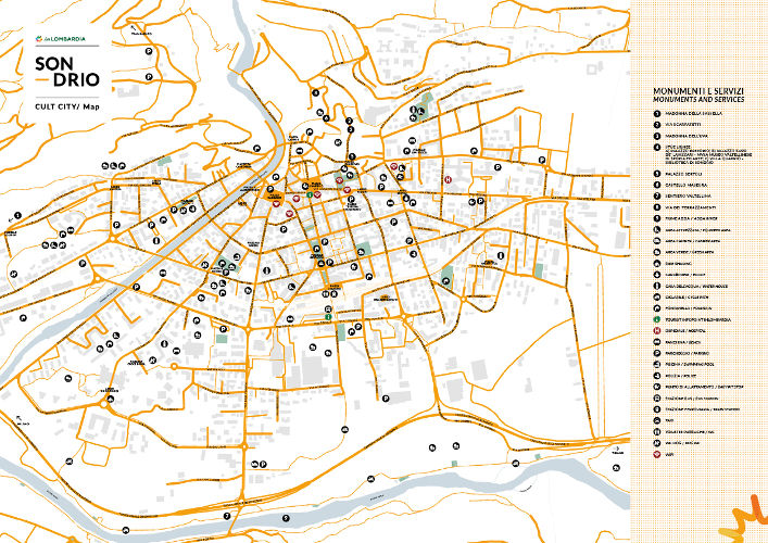 City Map Sondrio E Valmalenco