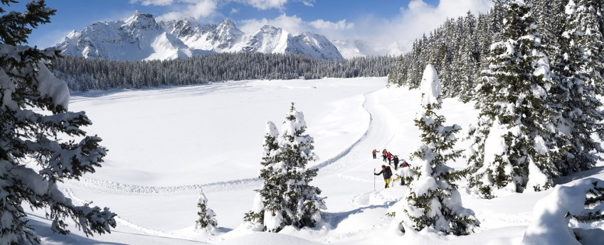 A passion for snowshoeing - Mountain class