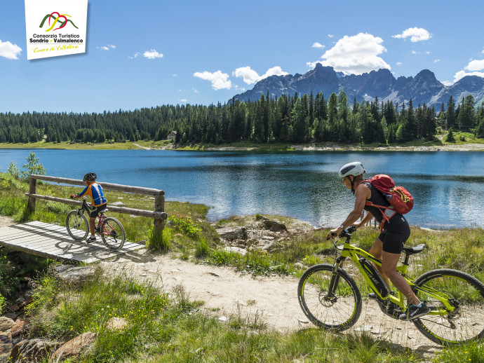 Pedalare, camminare e arrampicare - A scuola di montagna