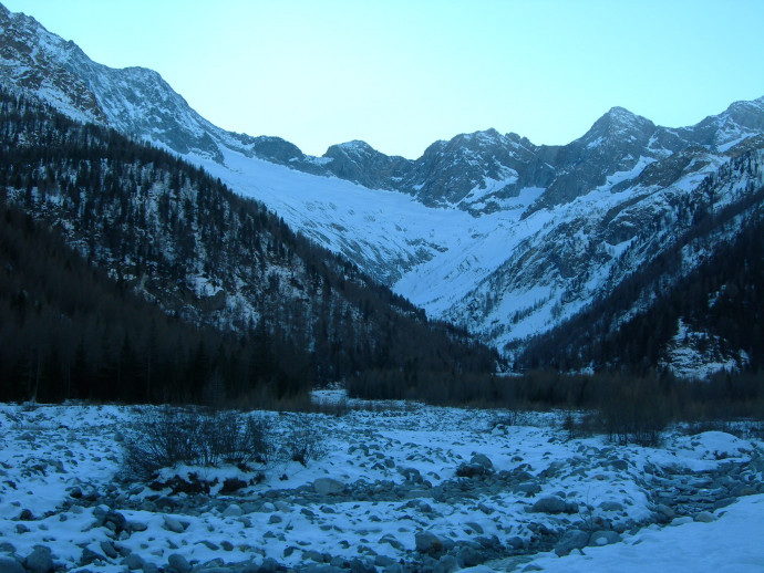 Geologic park in Chiareggio - Mountain class