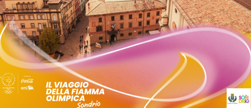 La Torcia Olimpica a Sondrio