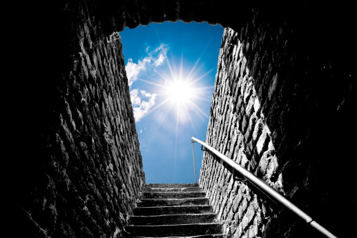 Quando arriva la salita, cosa decidi di fare?