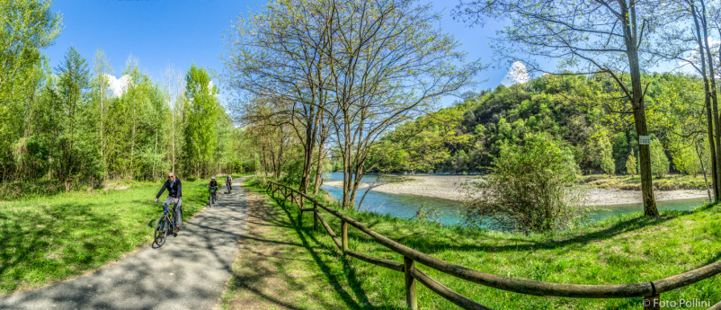 The Valtellina trail - cycle path