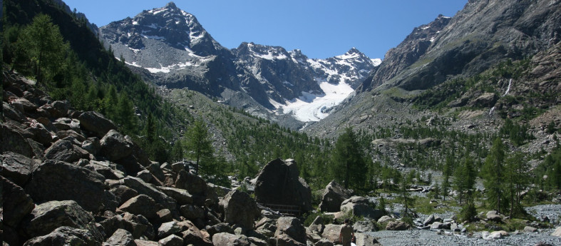 Glaciological trail Vittorio Sella