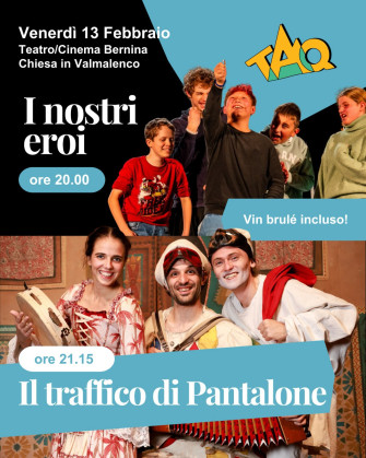 Spettacoli TAQ - Teatro Alta Quota
