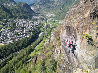 Ferrata Vigneron di Caspoggio