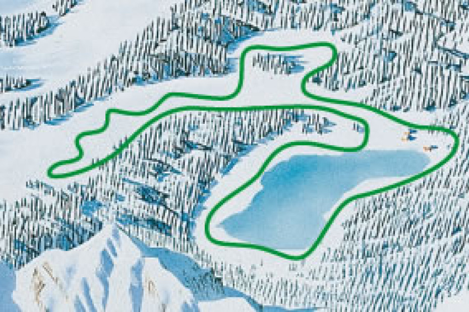 cartina pista fondo Lago Palù