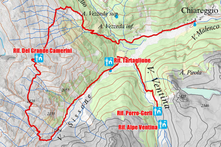 3. Alpe Ventina - Chiareggio