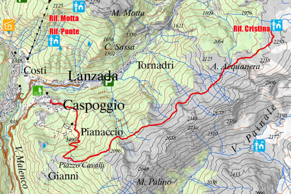 8. Rifugio Cristina - Caspoggio