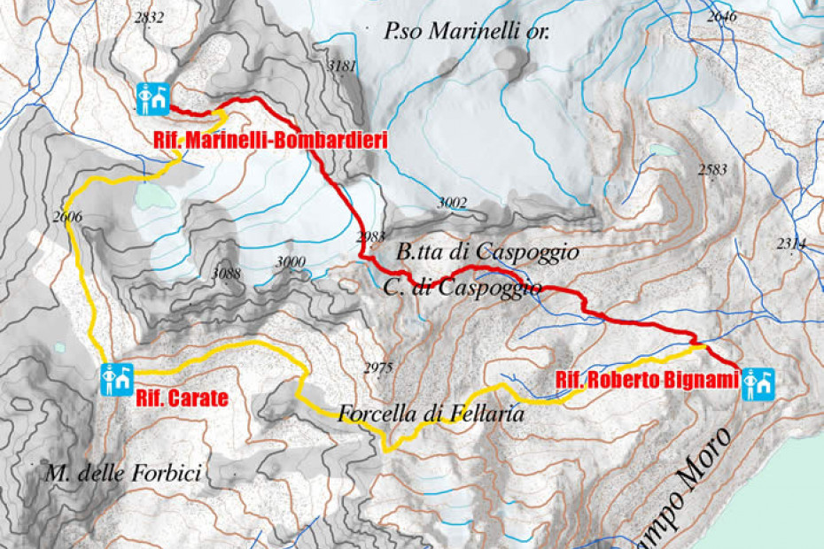 6. Rifugio Marinelli Bombardieri - Rifugio Bignami